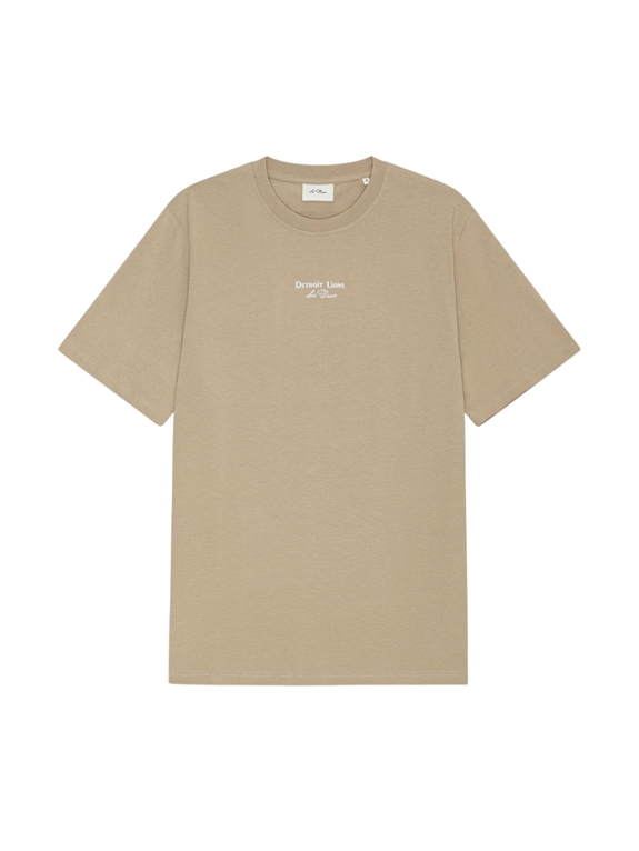 Les Deux NFL Helmet T-shirt - Dark Sand
